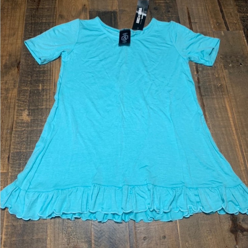 Agnes & Dora Kids size medium Ruffle Tunic New